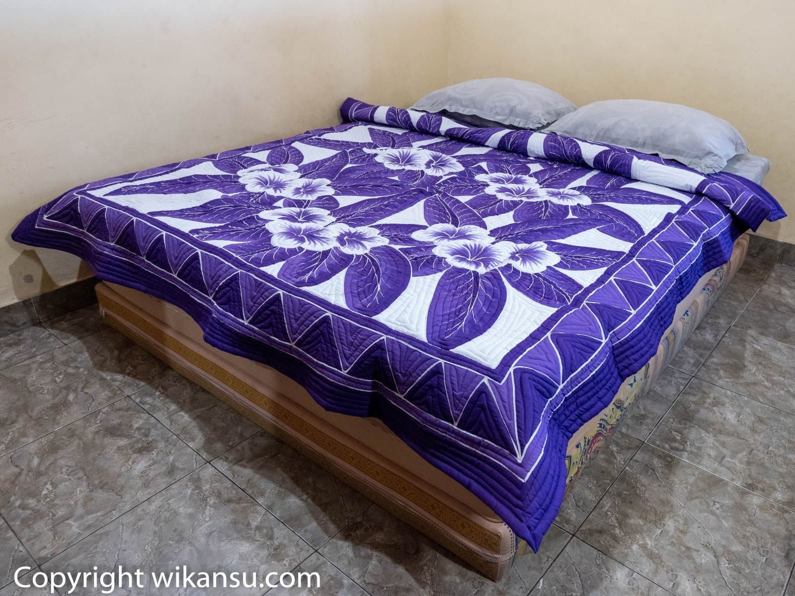 Purple Frangipani Flowers