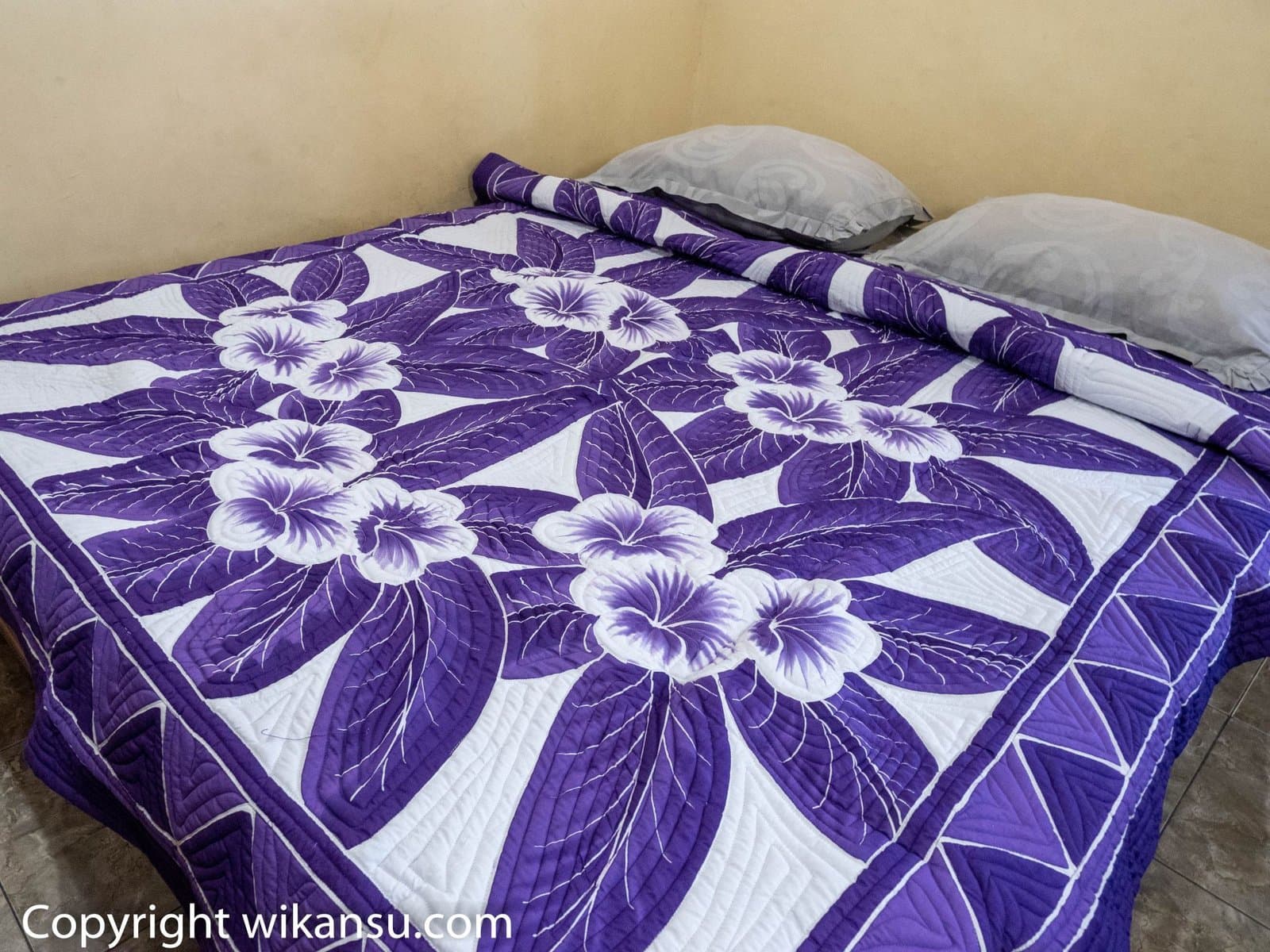 Purple Frangipani Flowers
