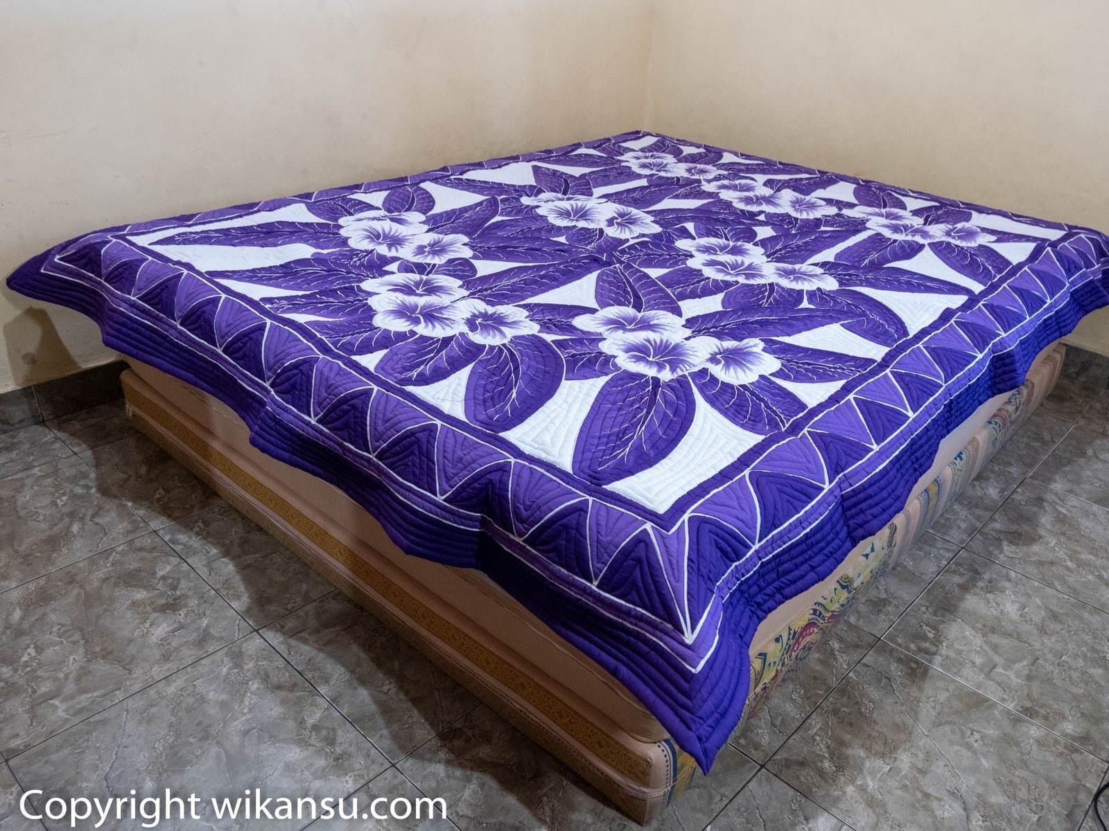 Purple Frangipani Flowers
