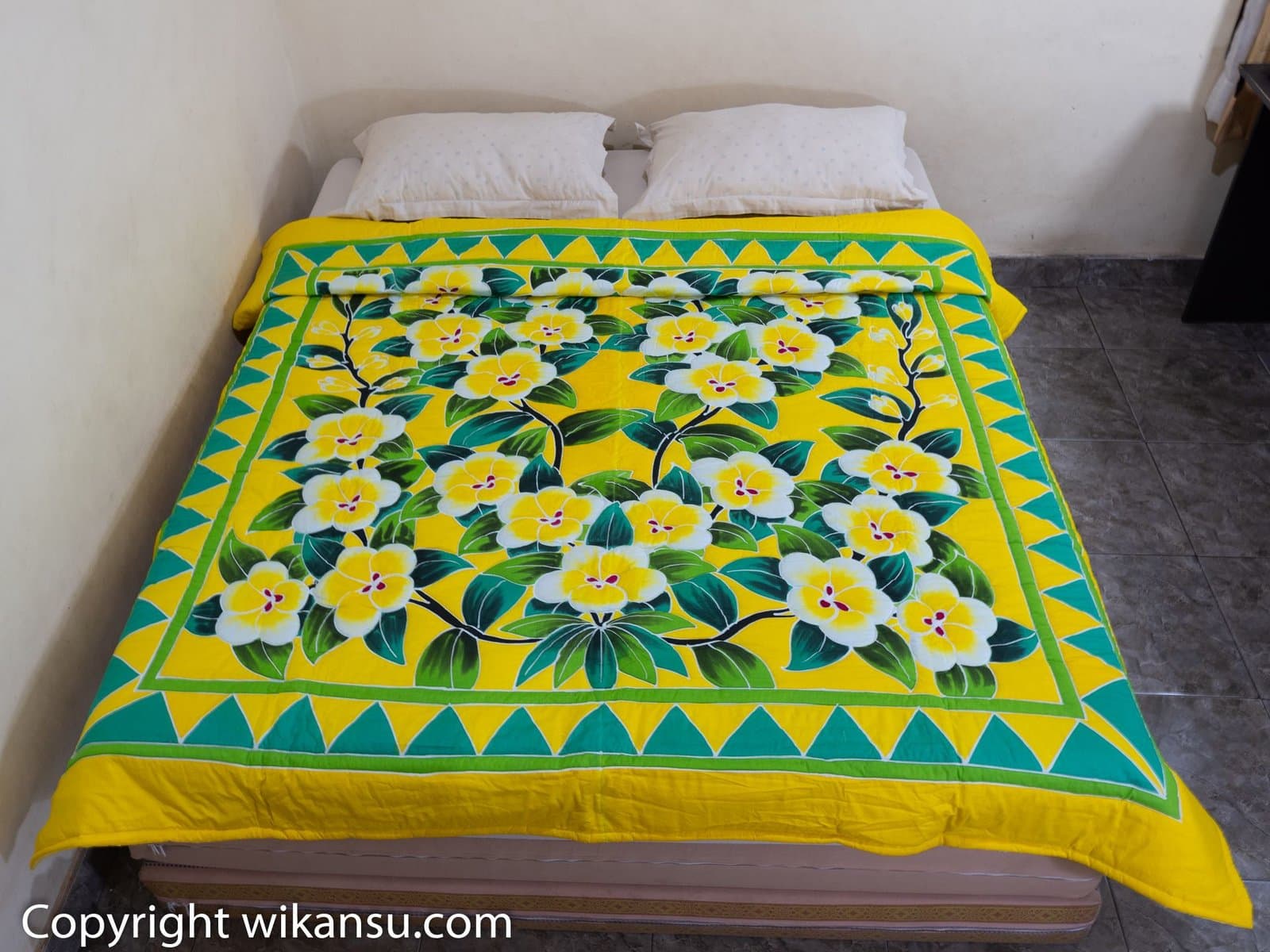 Yellow Bali Frangipani Flowers