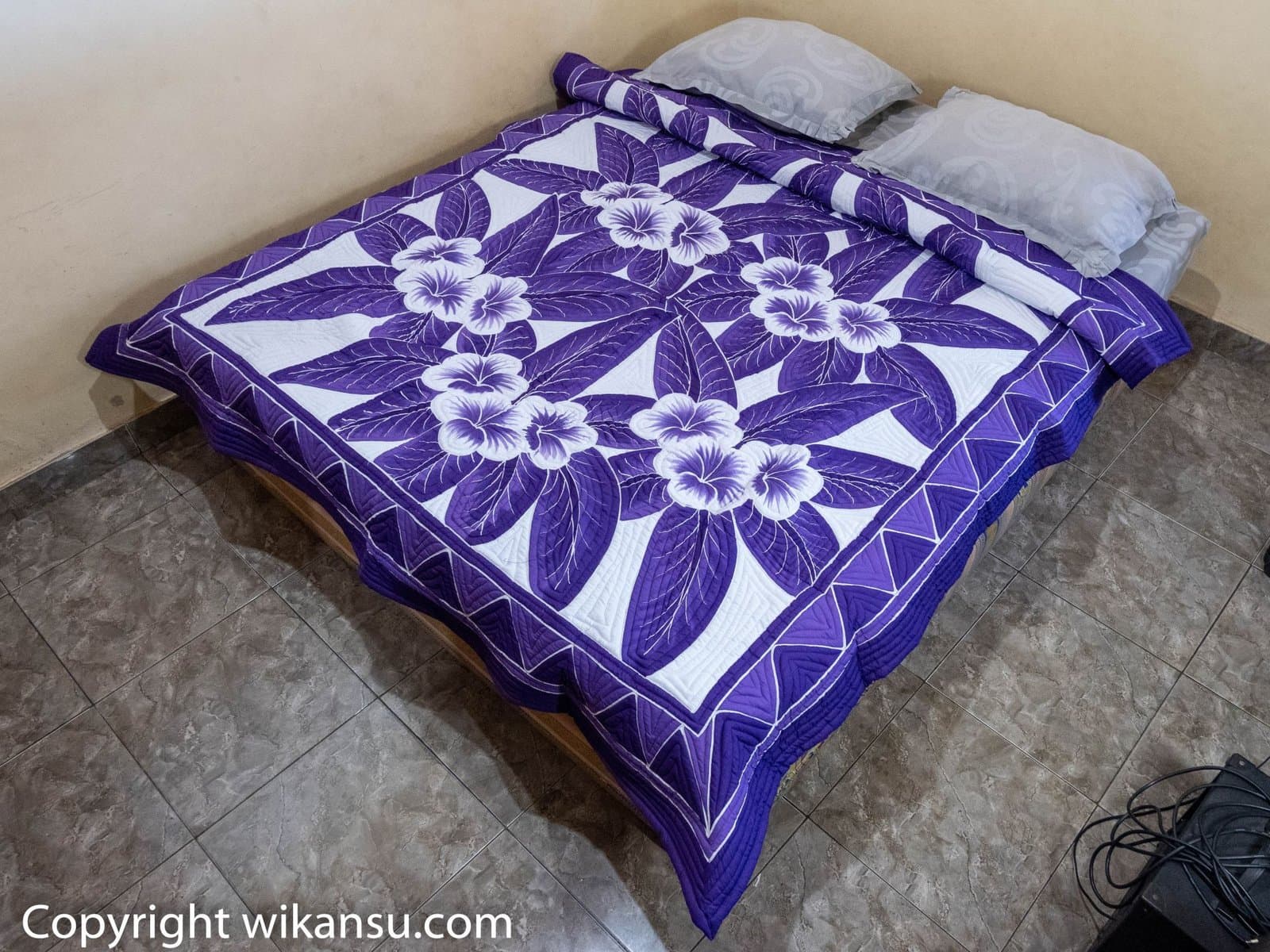 Purple Frangipani Flowers